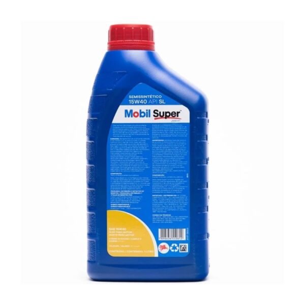 Óleo do Motor 15W-40 SL Mobil SUPER™ Semissintético 1L - Imagem 2