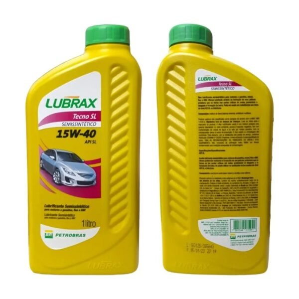 Óleo do Motor 15W-40 Lubrax SL Semissintético - Imagem 3